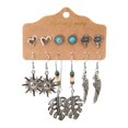 thumbnail image 1 of Pendientes Retro Turquesa Bohemios Para Mujer, Pendientes Étnicos, Joyería Vintage, Pendientes Colgantes Bohemios Para Fiestas, Vacaciones Y Uso Diario Serendint AP006168-03, 1 of 4