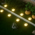 thumbnail image 6 of NSESSHome Solar Dog Paw Print Lights Garden Statue Lantern LED Path Light Outdoor Animal Pet Lamp, 6 of 9