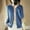Blue#3, variant on Fesfesfes Women's Chunky Knit Cardigan Deep V-Neckline Long Sleeves with Ribbed Cuffs Slouchy Buttons Cozy Fabric for Casual and Outfits(Blue#3,L)