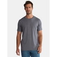 thumbnail image 2 of George Men's & Big Men's Classic Fit 3-Pack Crewneck Tee with Short Sleeves, Sizes XS-3XL, 2 of 8