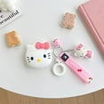thumbnail image 2 of Adorable Kawaii HelloKitty 3D AirPods Case - Shockproof Silicone Cover with Keychain - Fits AirPods 4, 3 & Pro 2 - Perfect Gift for Girls, Women and Kids, 2 of 7