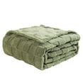 thumbnail image 5 of AZXY 30x40 Blankets for Beds,Fuzzy Throw Blanket,Throw Blankets Under $10 for Adults Kids,Small Fleece Soft Blanket Green, 5 of 5