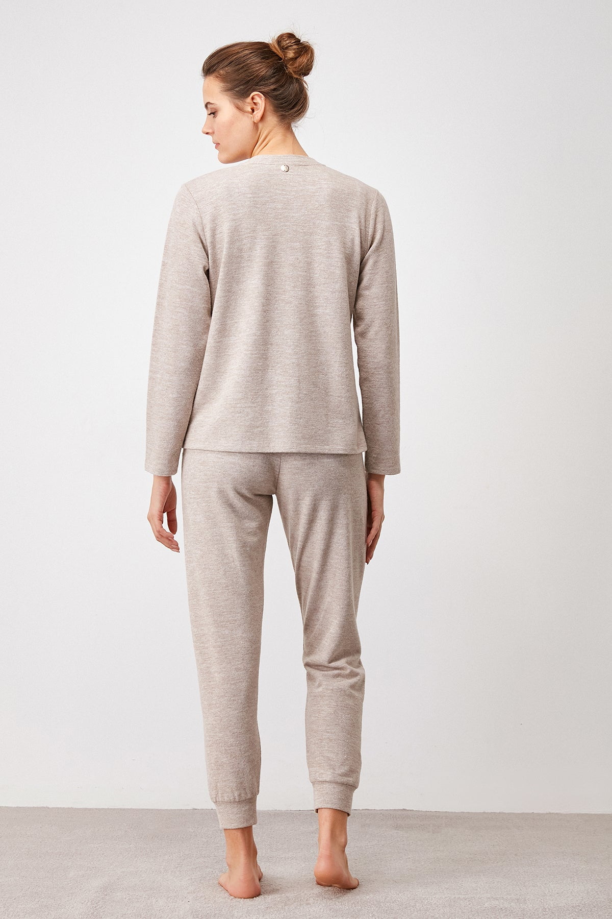 【I AM MARI】Ginyu Heart Pajama Set (Part 3) Amore XY Women's Serene Blooms 3-piece Pajama Set
