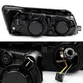 thumbnail image 2 of AKKON - For Hyundai Sonata Black Bezel Projector Headlights Headlamps Front Lamps Driver/Left Side Replacement, 2 of 6