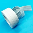 thumbnail image 4 of Bewildely 2 uds cinta adhesiva de PVC duradero 1 rollo cocina baño pared sellado cinta Gadgets impermeable a prueba de moho 3,2 m x 3,8 Juegos de accesorios de baño gris, 4 of 6
