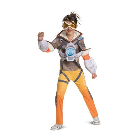 Overwatch Tracer Deluxe Child Halloween Costume
