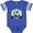 Football Blue and White, variant on Inktastic Soccer Argentina Flag Banner Boys or Girls Baby Bodysuit