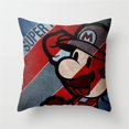 thumbnail image 2 of Serie Super Mario Funda de almohada de terciopelo de piel de melocotón Figura de anime de dibujos animados lindo Decoración de almohada fresca Regalos de Navidad Venta al por mayor 24 estilos zhangmengya LED, 2 of 2