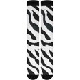 thumbnail image 7 of FREEAMG Zebra Compression Socks Women Men Long Stocking (20-30mmHg) Travel Knee High Stockings for Athletic Sports,Running,Cycling,Nursing, 7 of 7