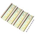 thumbnail image 1 of Unique Bargains DIN Rail Slotted Iron Mounting Guide 4 Inch x 1.4 Inch x 0.3 Inch Iridescent 4 Pcs, 1 of 4
