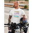 thumbnail image 2 of Being A Biker Is More T-Shirt Men -Image by Shutterstock, Male Medium, 2 of 4