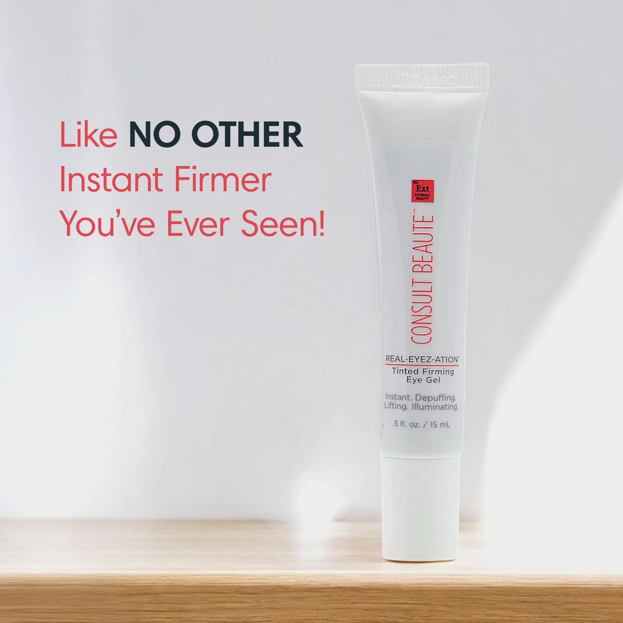 Consult Beaute REAL-EYEZ-ATION Tinted Instant Firming Eye Gel, 0.5 Fl. Oz.