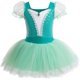 thumbnail image 3 of HIHCBF Princesa Niñas Leotardos Ballet Danza Falda Tutús Manga Corta Ropa de Baile Halloween Fiesta de Navidad Vestido de Lujo, 3 of 5