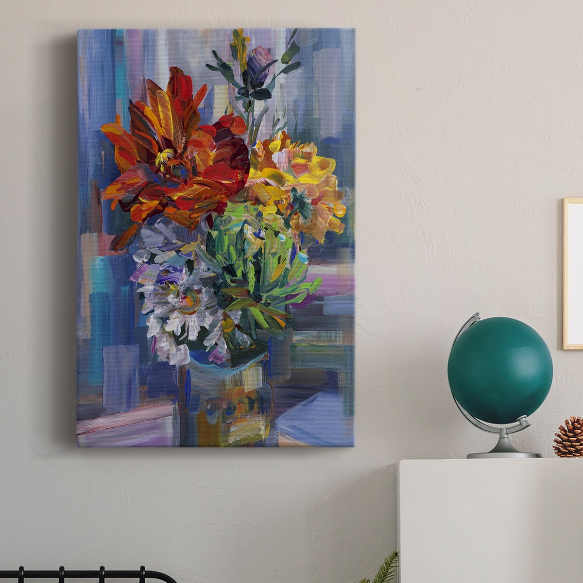 Modern Bouquet Premium Gallery Wrapped Canvas - Ready to Hang