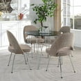 thumbnail image 4 of Modway Cordelia Cotton Dining Chair in Oat (Set of 4), 4 of 4