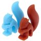 thumbnail image 2 of 5 Piezas Encantos de Copa de Vino de Silicona Divertidas Marcadores de Copa de Vino con Forma de Ardilla Pegatinas Reutilizables para Botellas de Bebidas Identificador de Tazas Letreros, 2 of 5