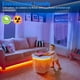 thumbnail image 4 of Tira de luces LED RGB, 16,4/32,8 pies, flexible, que cambia de color, SMD 3528, con control remoto y fuente de alimentación de 12 V para decoración del hogar, 4 of 4