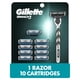 thumbnail image 1 of Maquinilla de afeitar Gillette Mach3 para hombre, incluye 1 mango y 10 hojas de repuesto., 1 of 9
