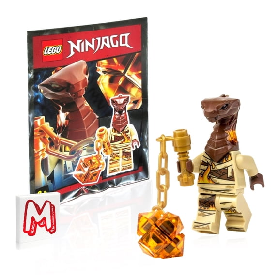 LEGO NinjaGo MiniFigure - Pyro Whipper The Snake 🐍  (Limited Edition Foil Pack)