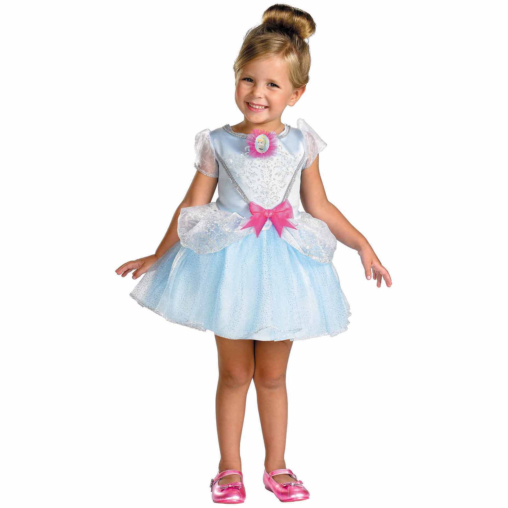 Girls Cinderella Ballerina Fairytale Costume sz Small 4-6X - Walmart.com