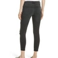 thumbnail image 2 of FREE PEOPLE $128 Womens New 1154 Black Fishnet Inset Casual Jeans 28 Waist B+B, 2 of 5