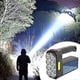 thumbnail image 3 of High Power LED Flashlights COB Side Light Lightweight Outdoor Lighting ABS Material Torch 8LED Rechargeable Flashlight Powerful, 3 of 5