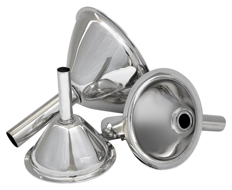 Estilo 3Piece Stainless Steel Funnel Set