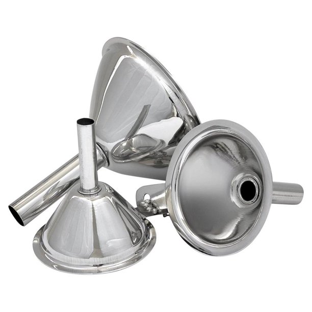 Estilo 3Piece Stainless Steel Funnel Set