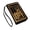 Brown, variant on Wizard of Oz Womens Bifold Wallet with Wrist Strap, 7 In