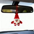 thumbnail image 5 of Hearth & Gear Festive Santa Hanging Ornament Auto Interior For Windshield And Rearview Ornament for Car Decorative Rope for Hanging Bunny Ornament Grapevine Garland with Berries Decorated Eggs, 5 of 5