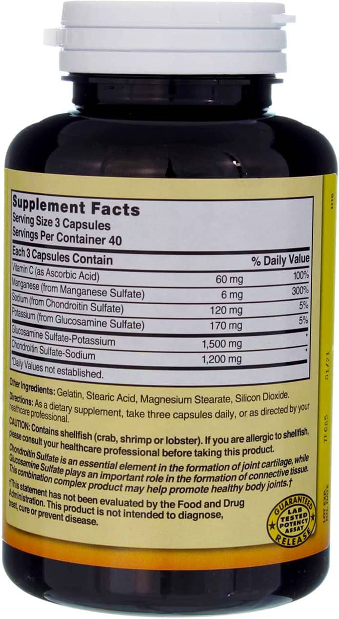 Nature's Blend 8041 Glucosamine/Chondroitin Maximum Strength