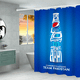 thumbnail image 3 of Cortina de ducha para baño Cortina de baño Cortinas P-pepsis para dormitorios Accesorios de partición plegables Conjunto de tela impermeable para el hogar, 3 of 5