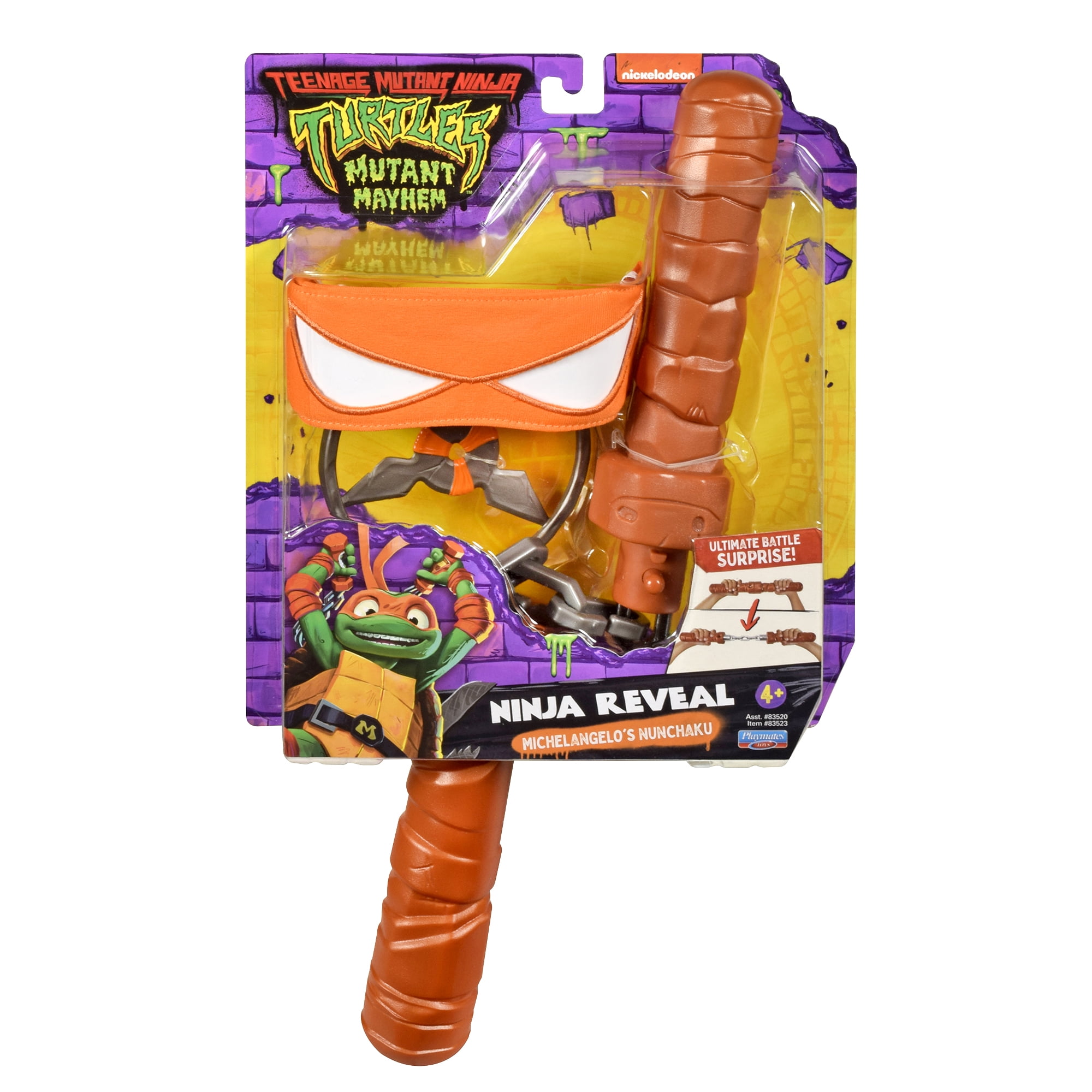 Warrior Ninja Turtles Mystery: Ninja Nunchaku Michelangelo Role