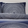 thumbnail image 3 of Marimekko  Fokus Navy Comforter, 3 of 4