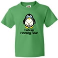 thumbnail image 3 of Inktastic Future Hockey Star Penguin Youth T-Shirt, 3 of 5