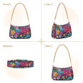thumbnail image 7 of FORMRS Womens Shoulder Bag with Chain Strap Clutch Purse Cute Tote Handbag, Charming Floral Pattern, 7 of 7