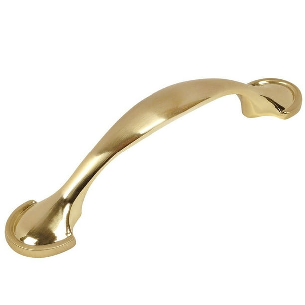 Cosmas 6632BB Brushed Brass Hardware Handle Pull 3" Inch