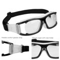 thumbnail image 4 of Basketball Training Goggles Frame, Sport Goggles, Durable PC Material 2 Different Colors for Outdoor Cycling Sand Racing blue,black, 4 of 8
