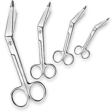 DEXSUR Lister Bandage Scissors 4pc Set- 3.5", 4.5, 5.5", 7.25"