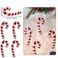 thumbnail image 3 of 4/6pcs Mix Cute Xmas Candy Cane Lollipop Ice Cream Christmas Tree Balls Ornament Hanging Christmas Home Decor 2023 Navidad Decor, 3 of 5