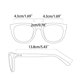 thumbnail image 2 of Kids Oversized Square Sunglasses Trendy Flat Top Toddler Sunglasses for Girls Boys 2-10 Years UV for Protection Transparent Beach Sunglasses, 2 of 4