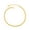 24K Gold Plated, variant on Copper Alloy Electroplated 24k Gold Reverse Mold Bracelet Advanced Sense Niche Gold Bracelet