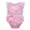 Pink, variant on Luxsea Summer Baby Girl Sleeveless Bodysuits, Toddler Solid Onesies, Lace Letter Newborn RompersPhotography Props Dress Infant Jumpsuits Cotton 0-12M