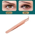thumbnail image 4 of Pince à Épiler avec Pointe Courbée, Pince à Extensions de Cils, Conception Ergonomique Précise pour Faux Cils Adaptée à l'Utilisation en Salon de Beauté, 4 of 7