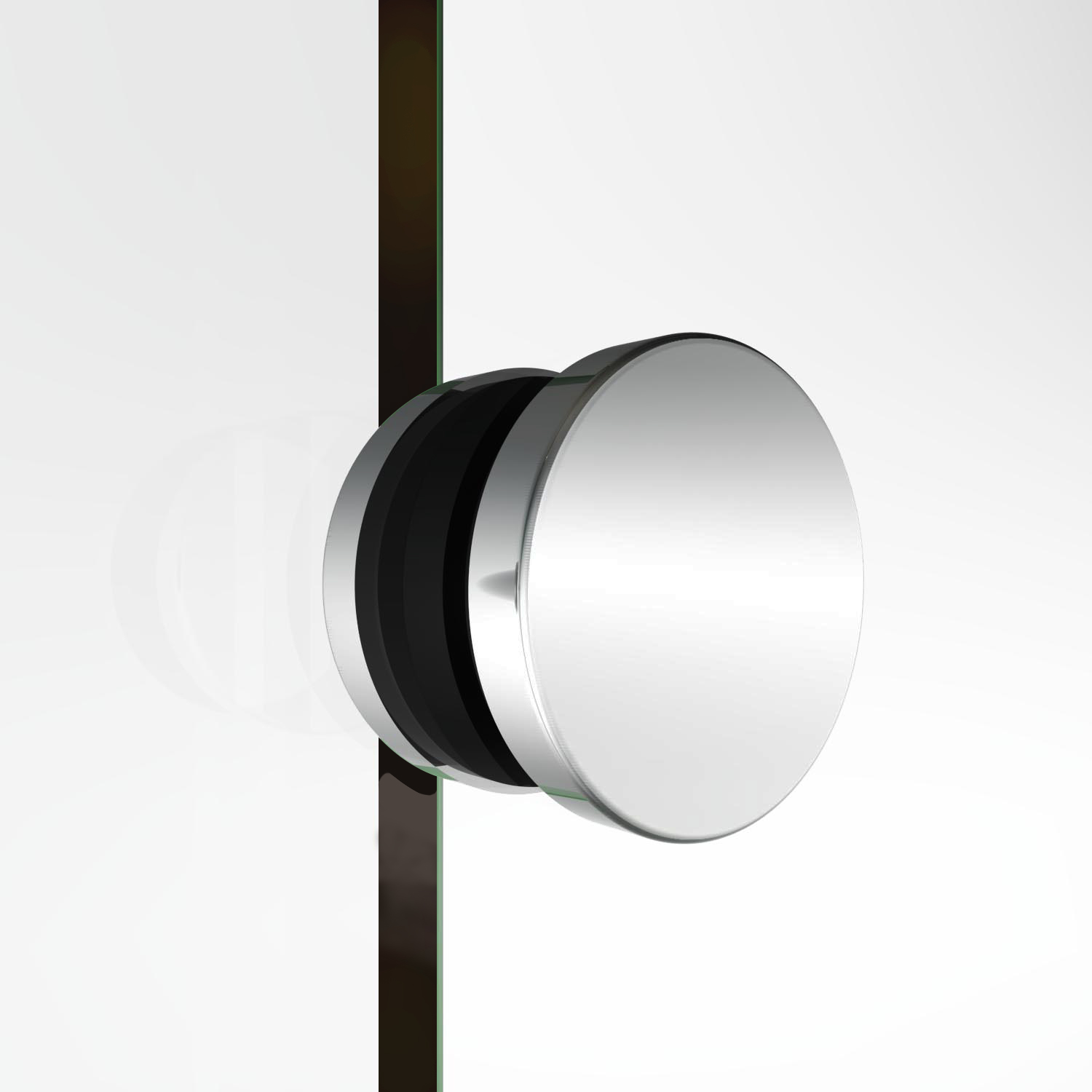 Sunny Shower Bypass Sliding Bathtub Shower Door Enclosure 1/4 in. Clear Tempered Glass Chrome Finish
