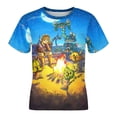 thumbnail image 4 of The Legend of Zelda Kid's T-Shirt Short Sleeve T-Shirt Tops Summer Tee Shirt for Boys Girls 150CM, 4 of 8