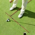 thumbnail image 4 of Golf Alignment Sticks 2 Sets 48inch Alignment Practice Rods Collapsible 6 Colors Golf Alignment Sticks Golf Swing Training Tools light green, 4 of 6