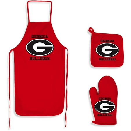 NCAA Georgia Bulldogs 3-Piece Apron Set