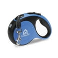 thumbnail image 6 of KennelMaster 16' Chrome & Plastic Retractable Dog Leash, Blue, M, 6 of 6