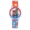 thumbnail image 3 of Nintendo Super Mario Brothers Unisex Child Red and Blue 2pc LCD Watch and Flashlight Set, GSM40095WM, 3 of 5